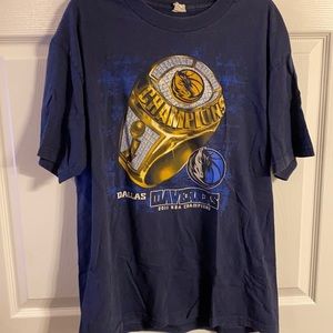 2011 Dallas Mavericks Championship Shirt